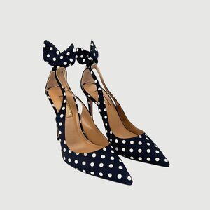 Aquazzura Polka Dot Heels